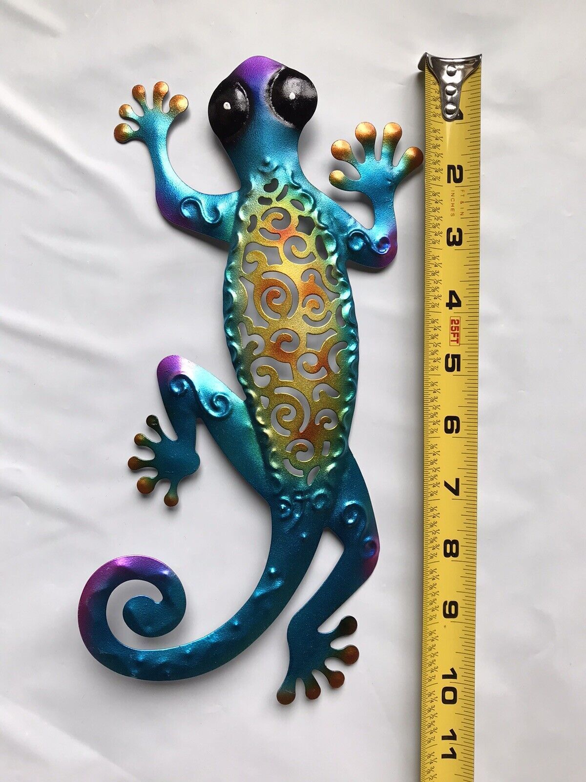 10" Metal Dinosaur Wall Art - Home Decor