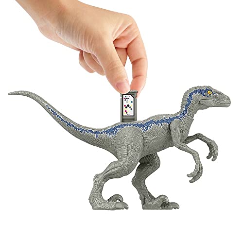 Jurassic World Dominion 2022 Movie Series Ferocious Pack Velociraptor Blue