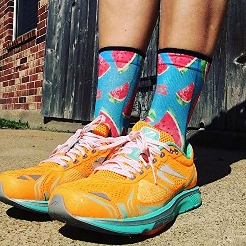 Dinosaur-themed Moisture Wicking Running Socks