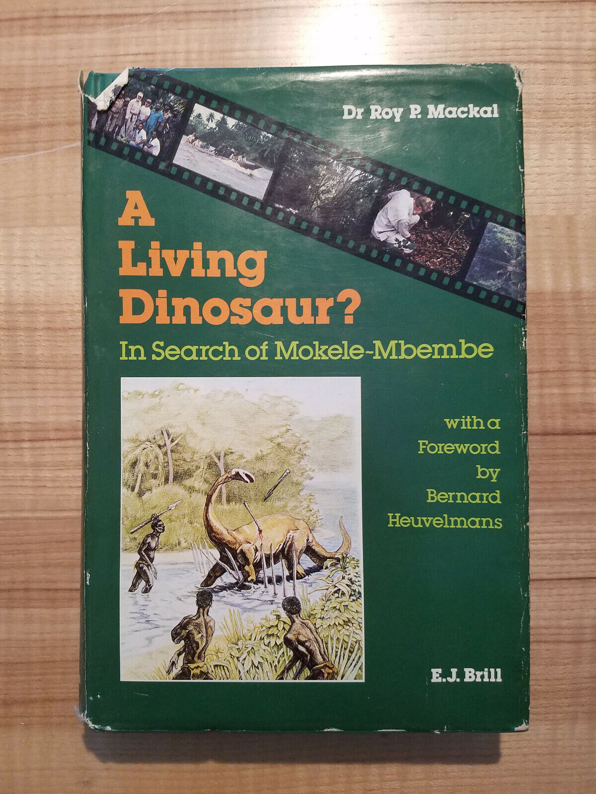 Signed 1987 book: In Search of Mokele Mbembe