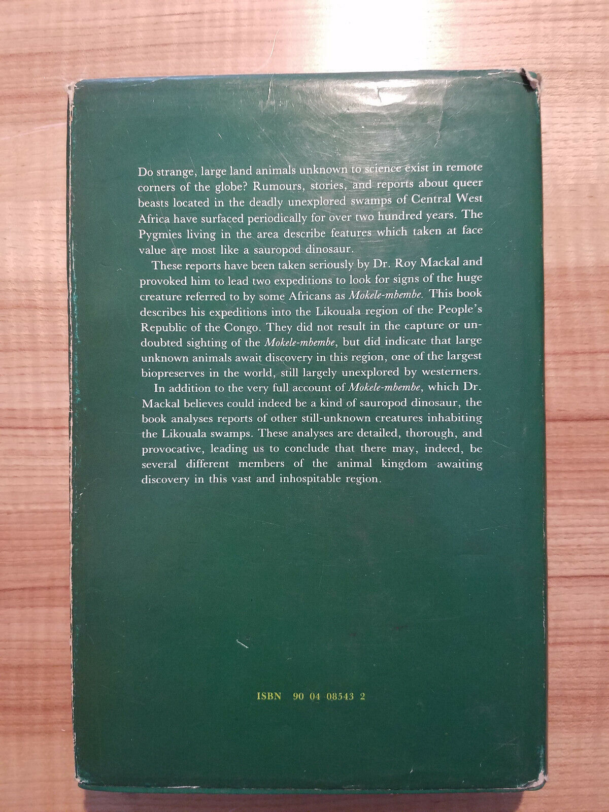 Signed 1987 book: In Search of Mokele Mbembe