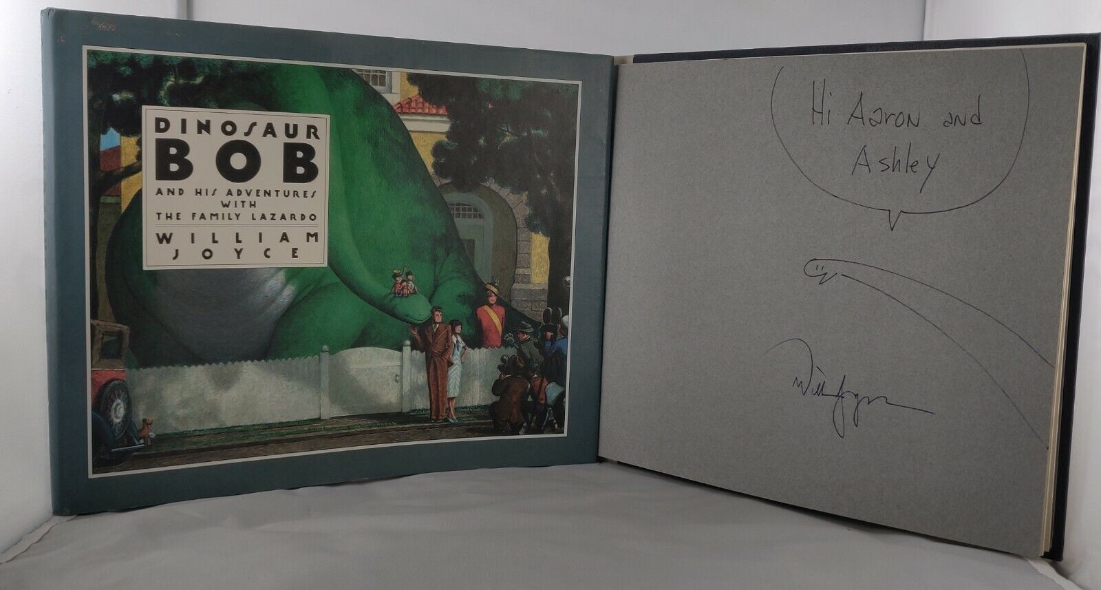 Signed Dinosaur Bob Hardcover Book by William Joyce