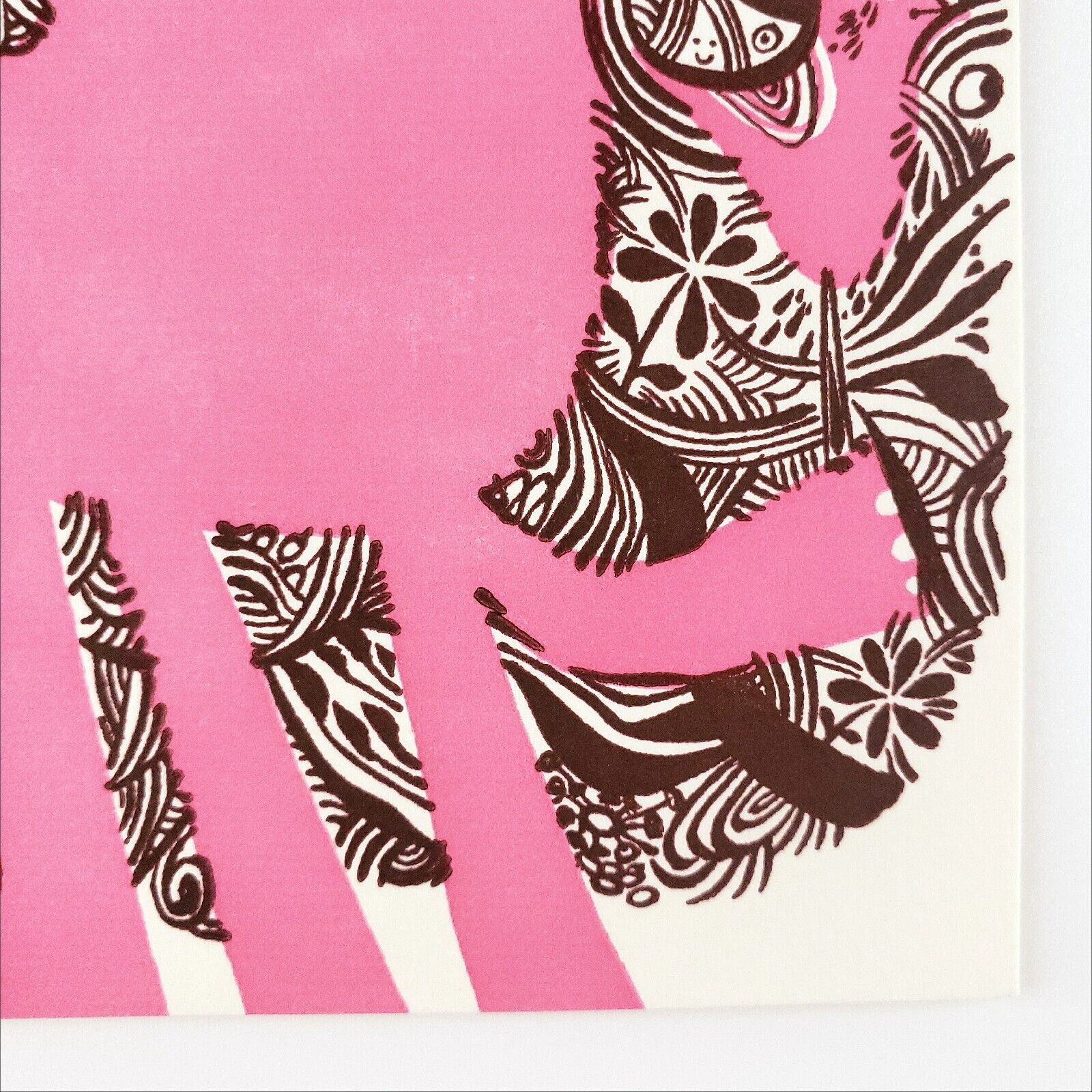 Limited Edition Dinosaur Bird Friendship Print 4x6