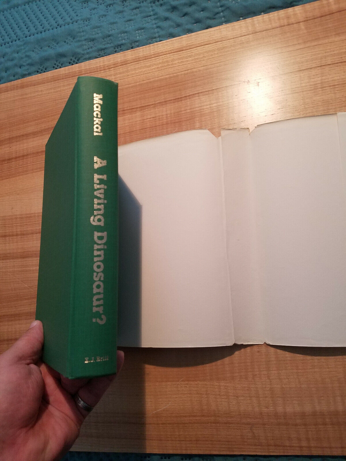 Signed 1987 book: In Search of Mokele Mbembe
