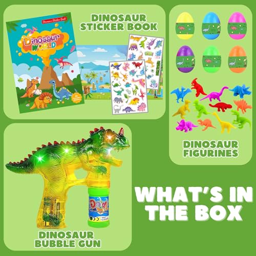 Dinosaur Figurines with Trees Set for Kids