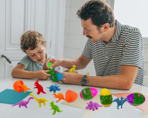 Dinosaur Figurines with Trees Set for Kids
