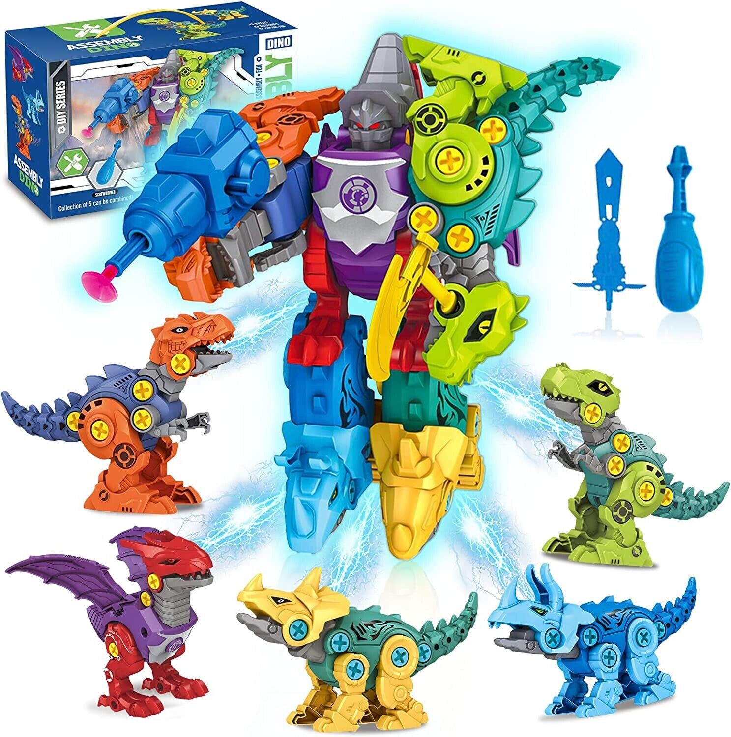 Dino Transformer: Learn, Build, Play!