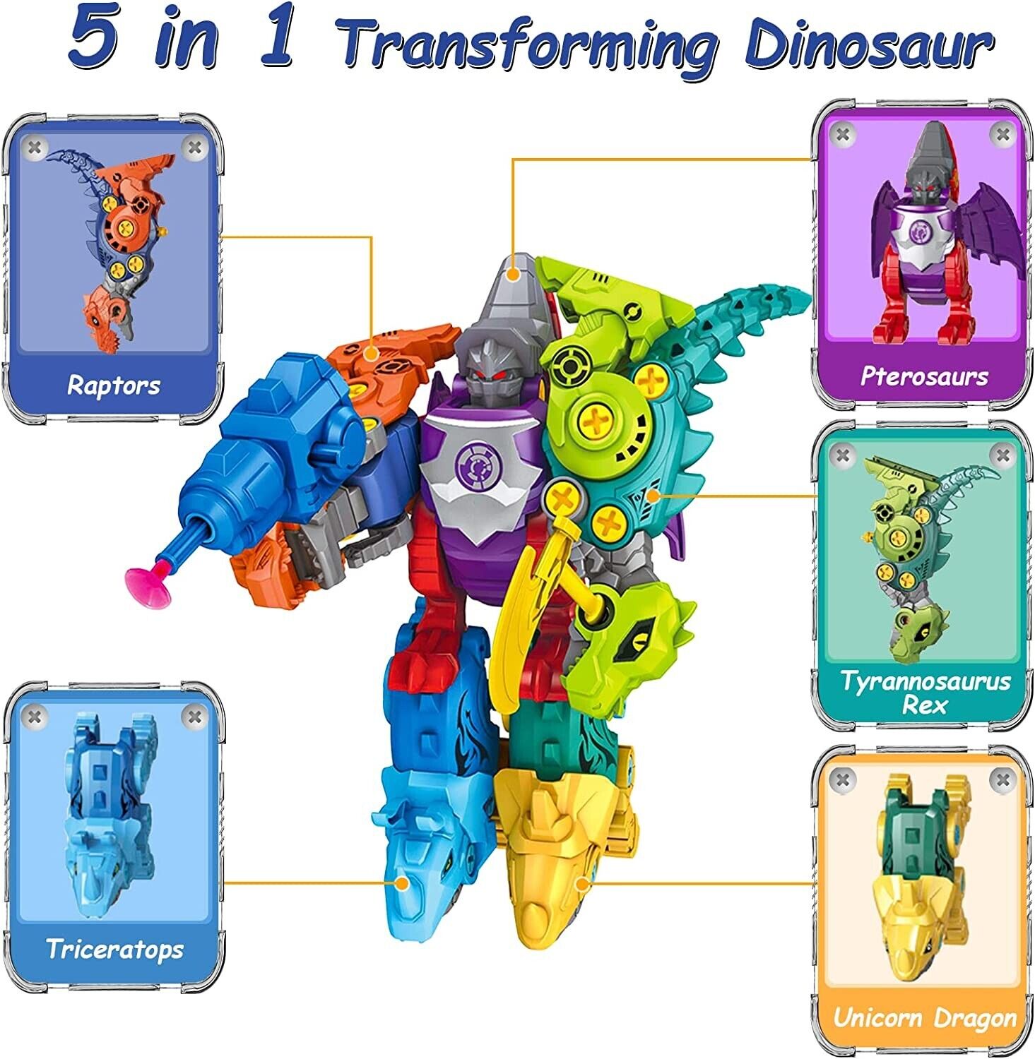 Dino Transformer: Learn, Build, Play!