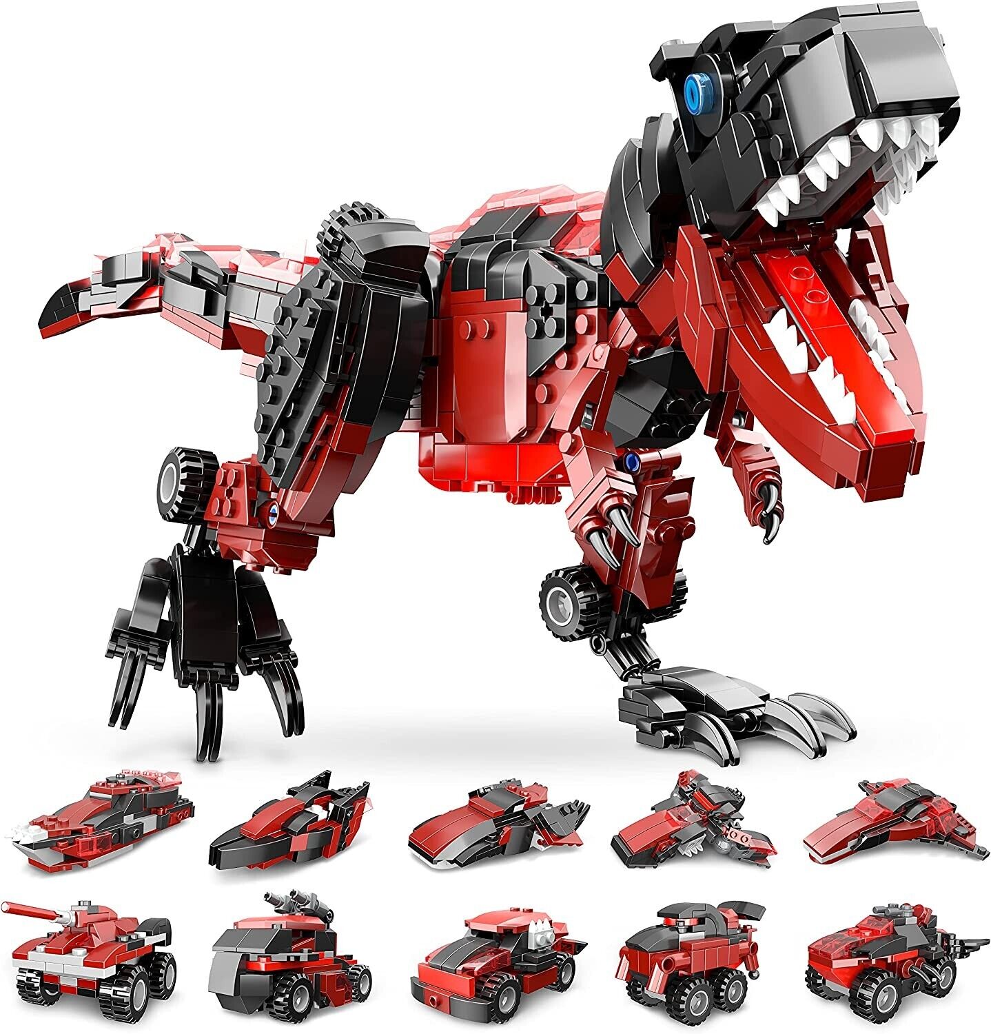 782-Piece STEM Dinosaur Building Blocks
