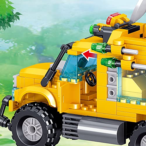 546-Piece Dinosaur Building Blocks Set