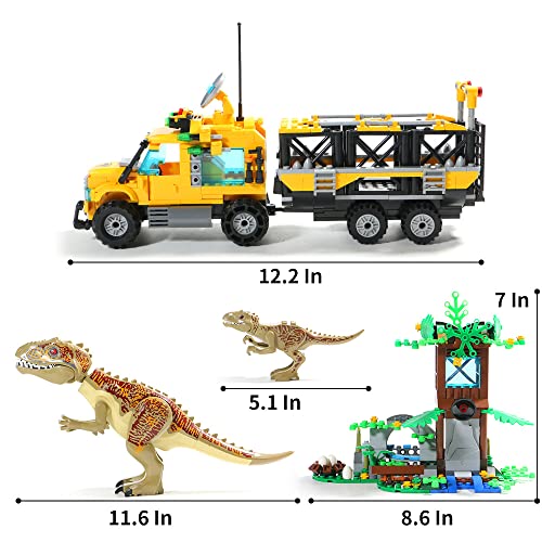 546-Piece Dinosaur Building Blocks Set