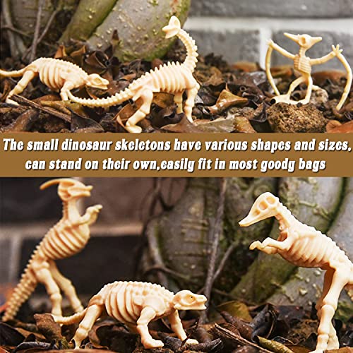 60 Pack Dinosaur Fossil Skeleton Toys