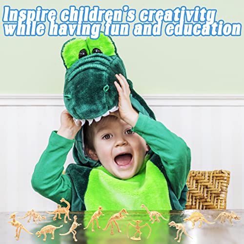 60 Pack Dinosaur Fossil Skeleton Toys