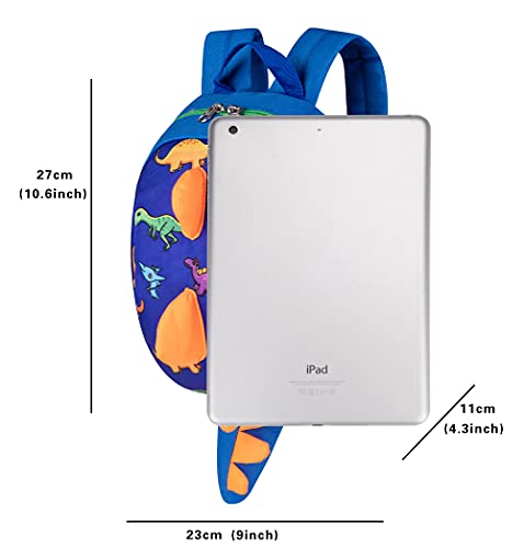 Dinosaur Backpack with Safety Leash for Toddlers