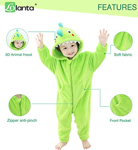 Green Dinosaur Onesie for Toddlers & Kids