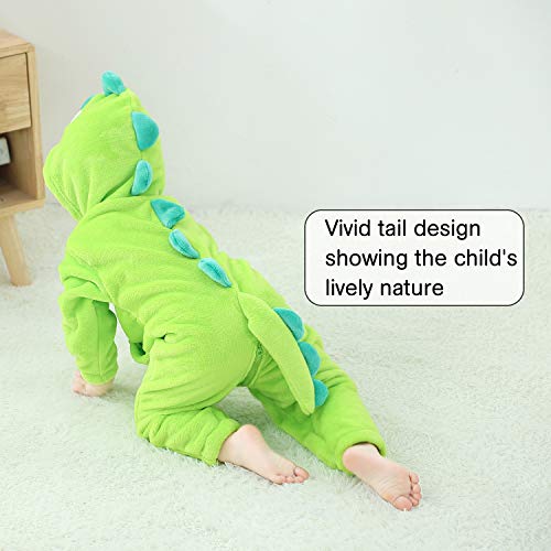 Green Dinosaur Onesie for Toddlers & Kids