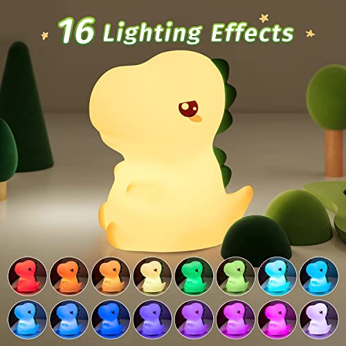 OneFire Dinosaur Night Light - 16 Colors