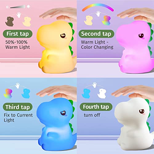OneFire Dinosaur Night Light - 16 Colors