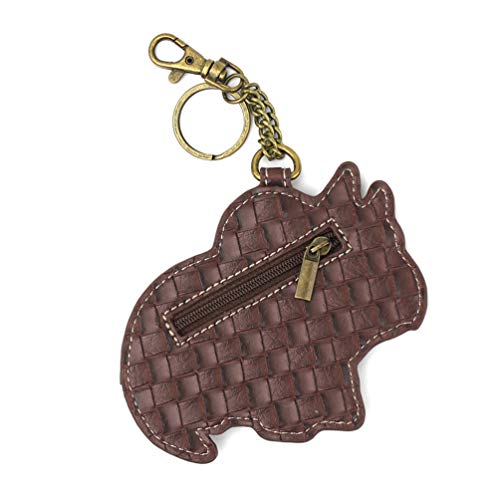 Coin Purse/Key Fob - Triceratops