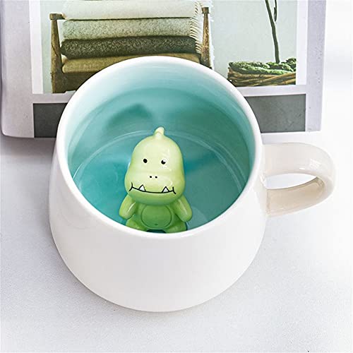 Dinosaur Ceramic 3D Coffee Mug 12 oz