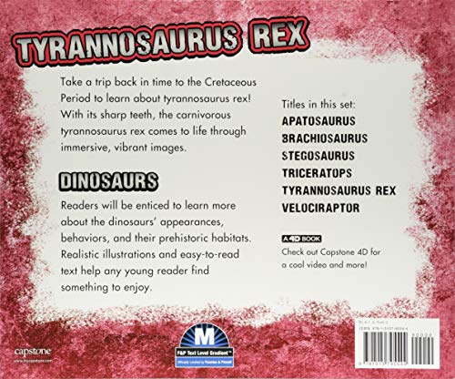 Tyrannosaurus Rex: A 4D Book (Dinosaurs)