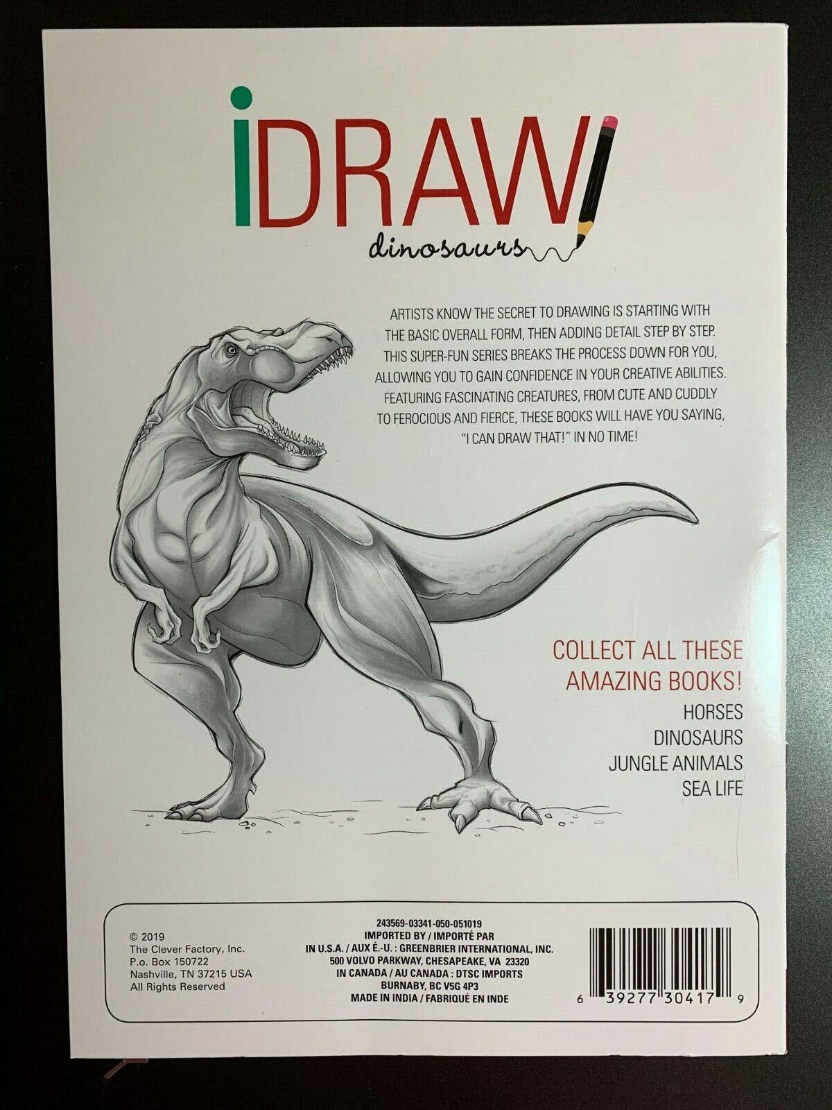Dinosaur Art Book for Intermediate & Advanced Drawers