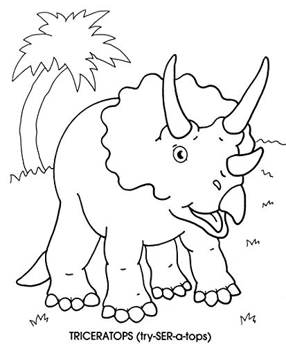 Dinosaurs (Dover Coloring Books)