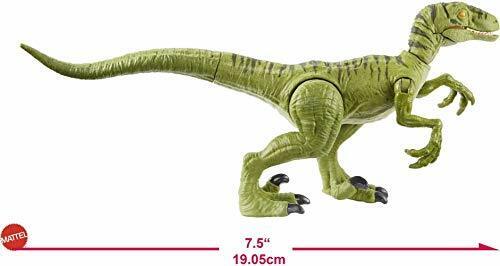 Jurassic World Velociraptor Savage Strike Dinosaur Action Figure in Smaller S...