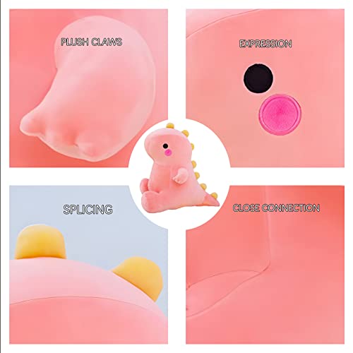 Soft Dinosaur Plush Toy for Kids, 8in