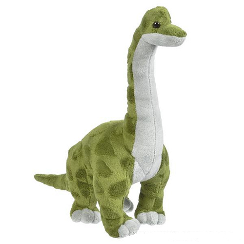 Green 15 Inch Brachiosaurus Plush Toy