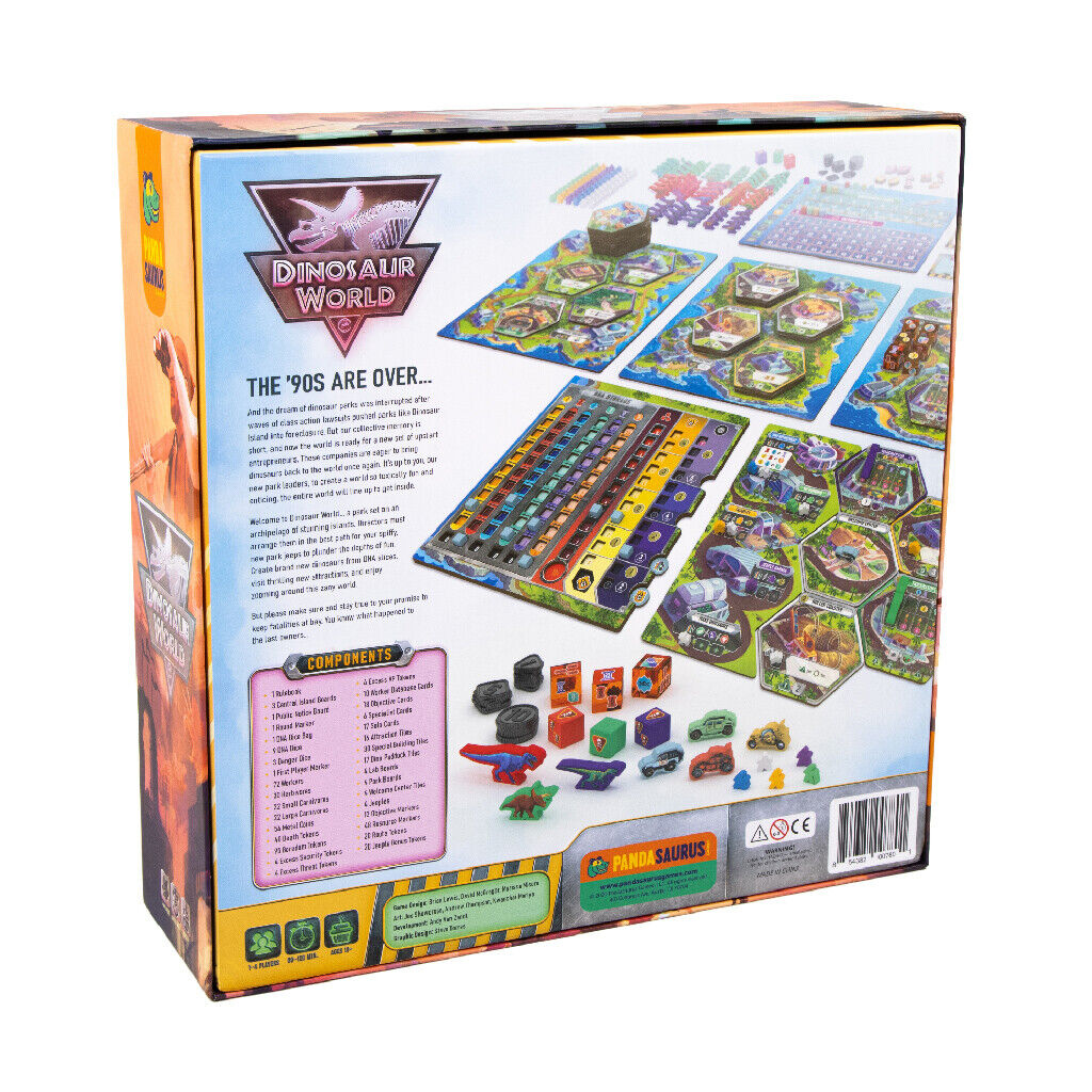 Pandasaurus Games Dinosaur World Board Game PAN 202106