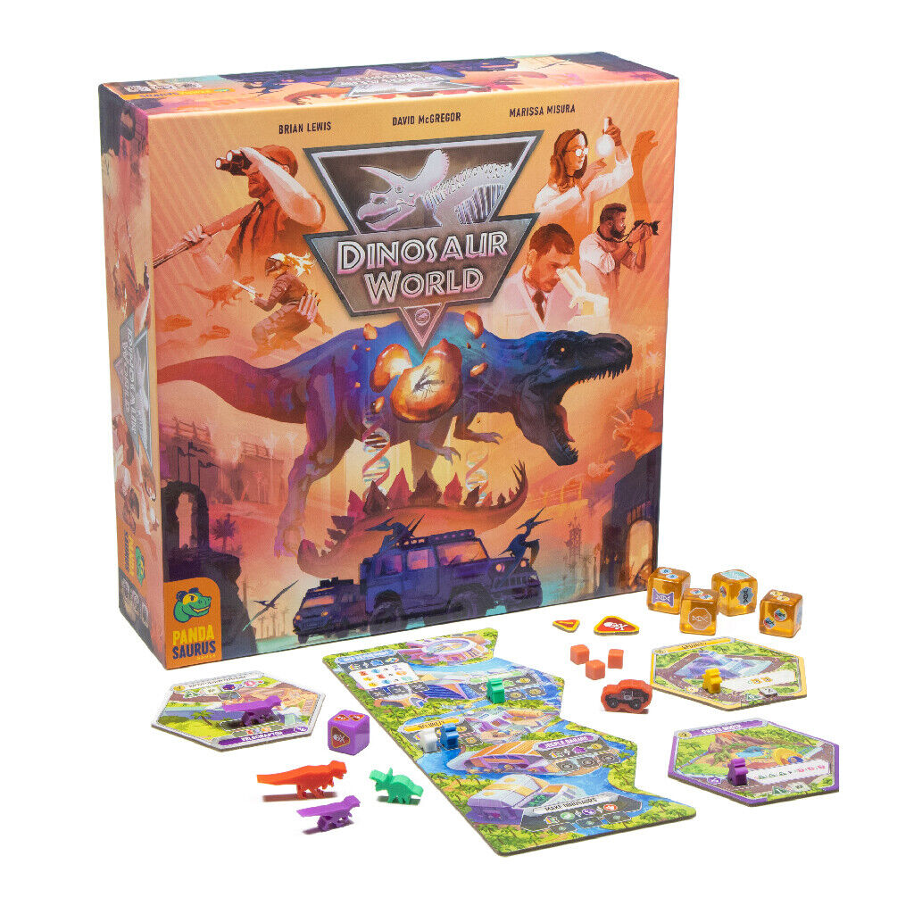 Pandasaurus Games Dinosaur World Board Game PAN 202106