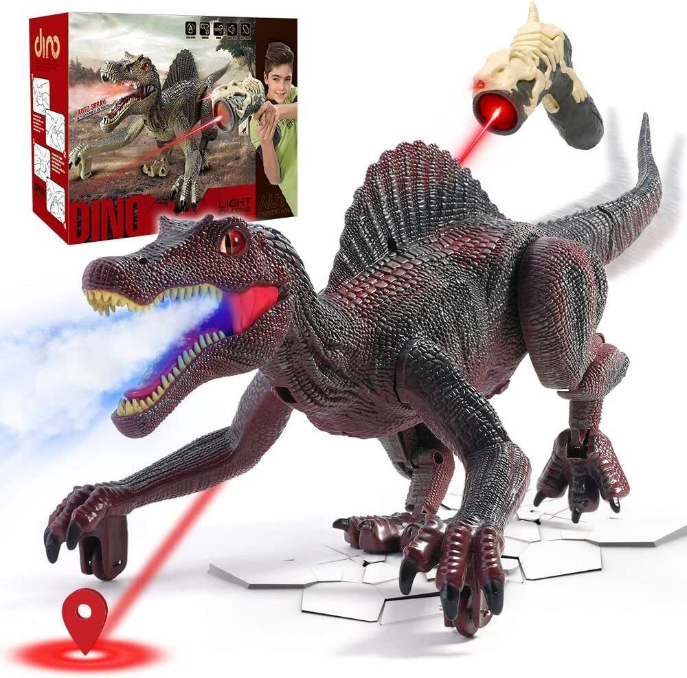 Spinosaurus Remote Control Jurassic Dinosaur Toys Rechargeable 2.4Ghz RC Walking