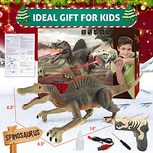 Remote Control Walking Dinosaur Toy with Lights