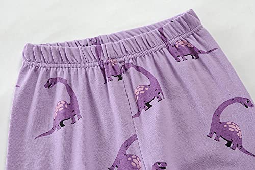 Girls Dinosaur Pajama Set - Long Sleeve