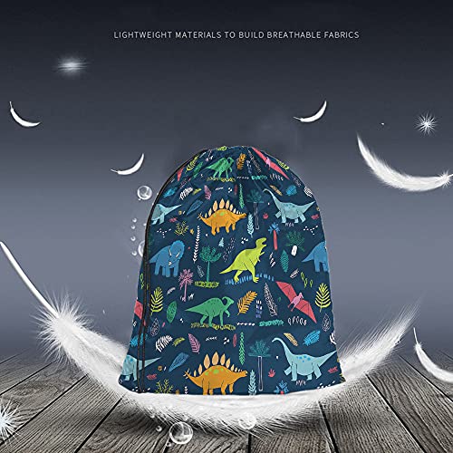 Dinosaur Drawstring Backpack for all ages