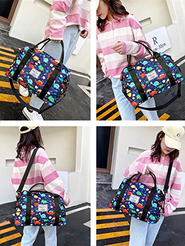 Cute Dinosaur Gym Duffle Bag