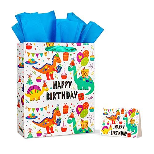 Large Dinosaur Birthday Gift Set