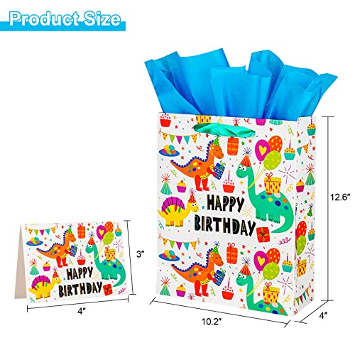 Large Dinosaur Birthday Gift Set