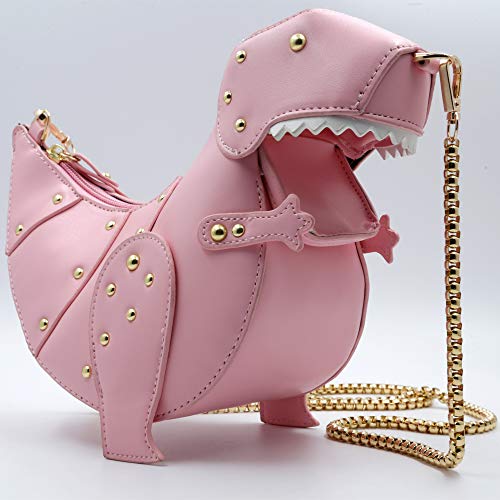 Pink T-Rex CrossBody Purse for Women/Girls