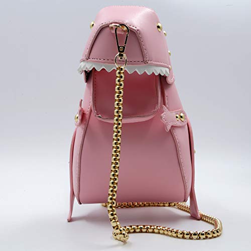 Pink T-Rex CrossBody Purse for Women/Girls