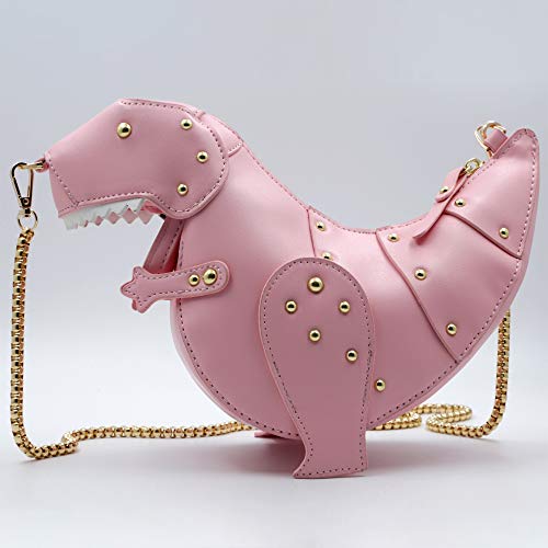 Pink T-Rex CrossBody Purse for Women/Girls