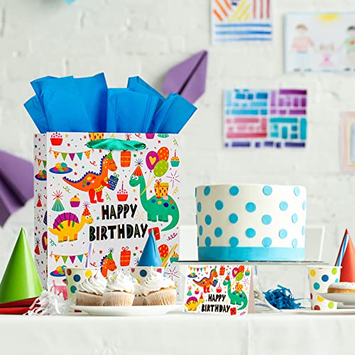 Large Dinosaur Birthday Gift Set