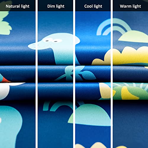 Dinosaur Blackout Curtains - Set of 2 Panels