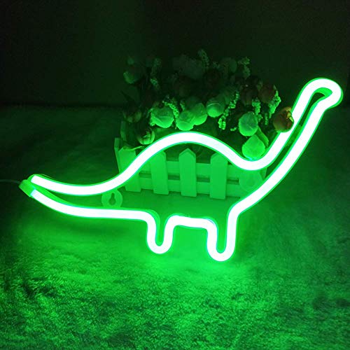Kid's LED Dinosaur Neon Night Light