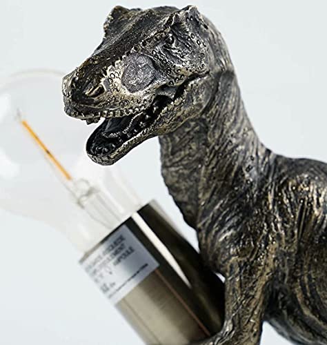 Retro Dinosaur Desk Lamp for Kids Bedrooms