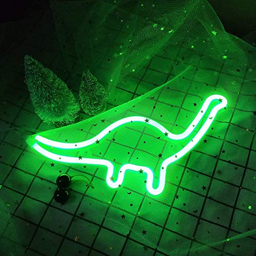 Kid's LED Dinosaur Neon Night Light