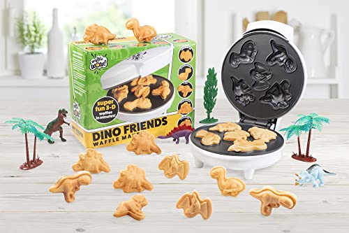 Dinosaur Mini Waffle Maker: 5 Shaped Dinos