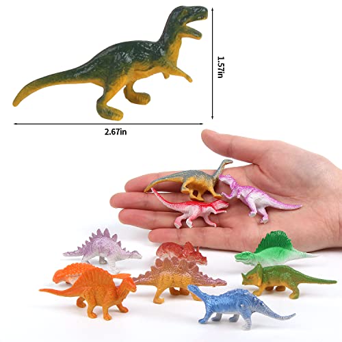 39-piece Assorted Mini Dinosaur Figures for Gifts & Party