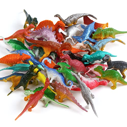 39-piece Assorted Mini Dinosaur Figures for Gifts & Party